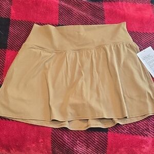 lululemon athletica Tan Skater Skirt